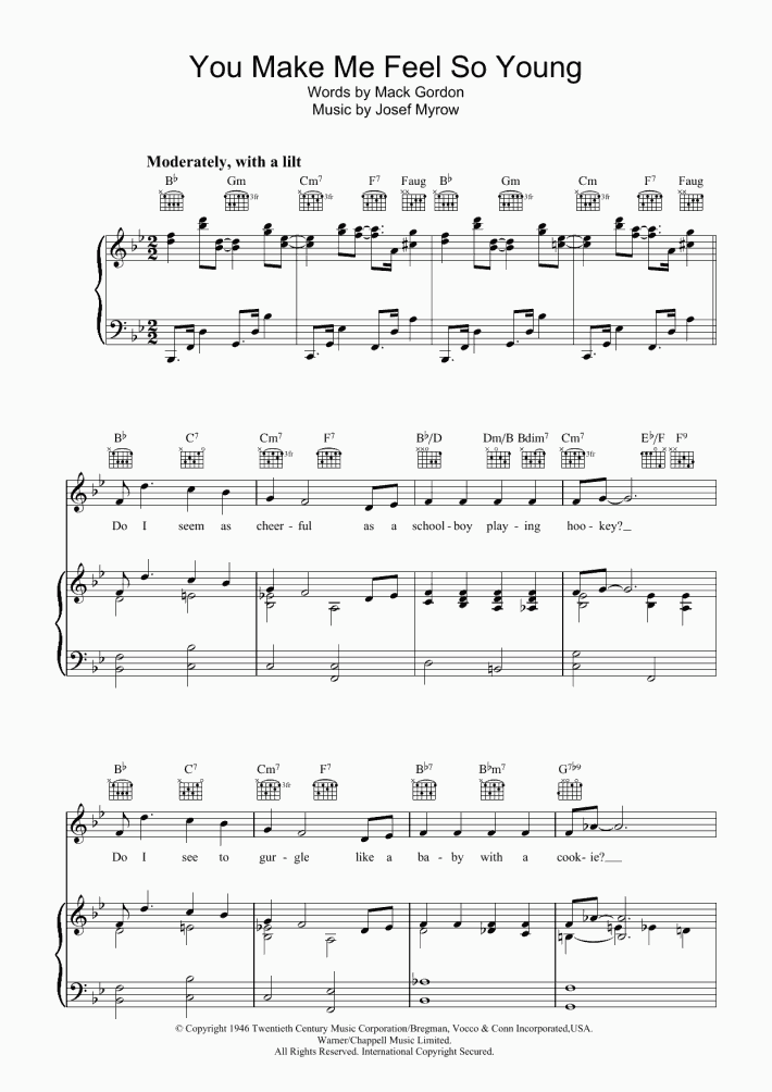 You Make Me Feel Sylvester Chords