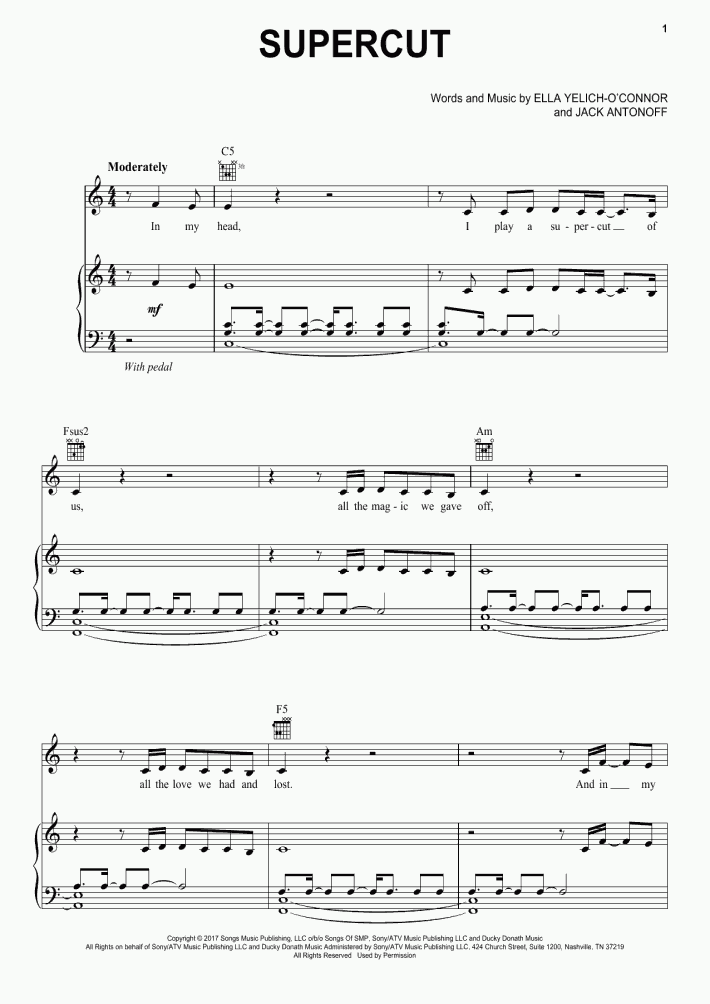 Liability Piano Sheet Music OnlinePianist