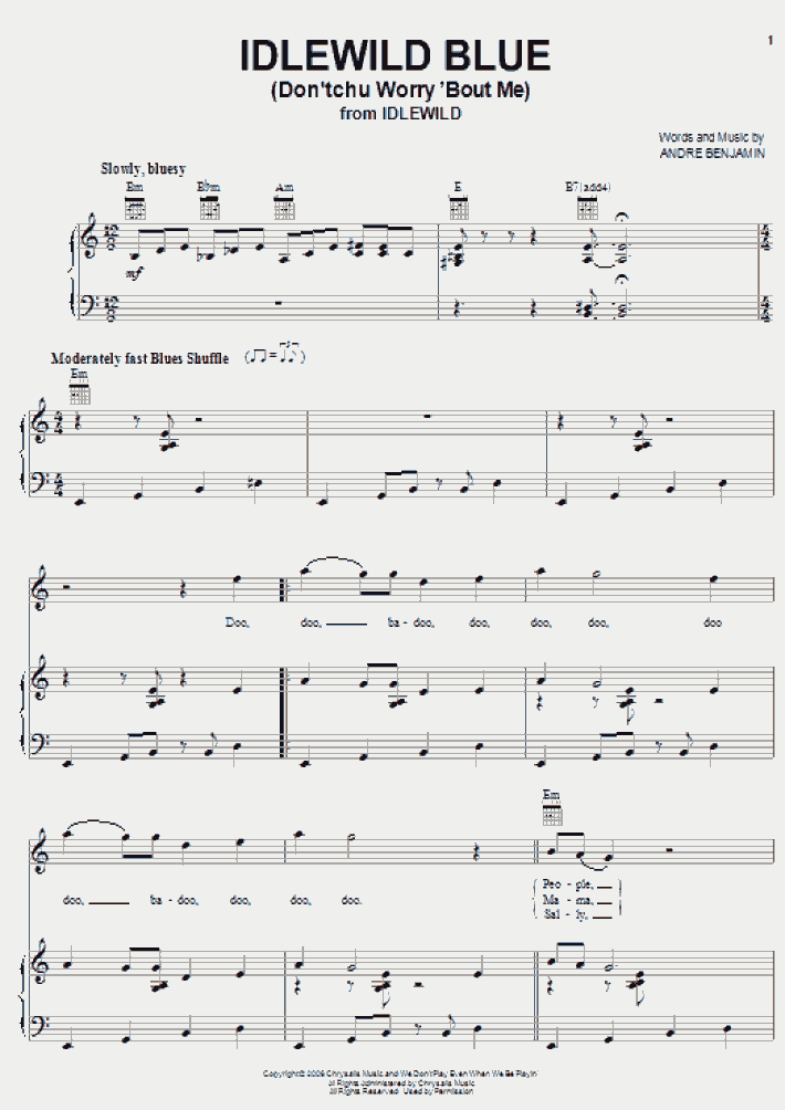 Hey Ya! Piano Sheet Music OnlinePianist