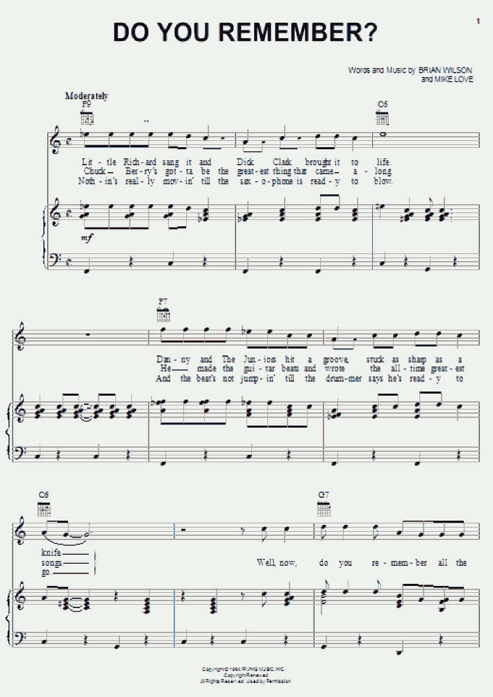 Do You Remember? Piano Sheet Music OnlinePianist
