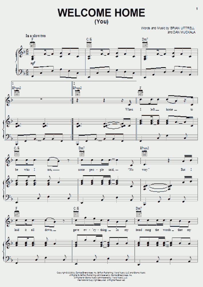 Home Piano Sheet Music OnlinePianist