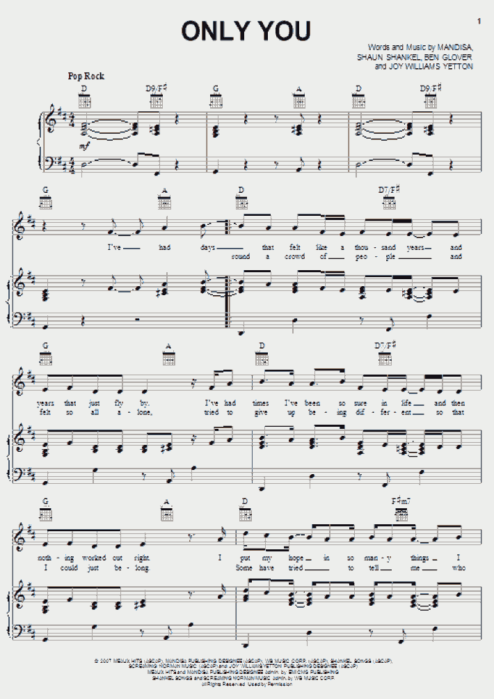 Oh, My Lord Piano Sheet Music | OnlinePianist