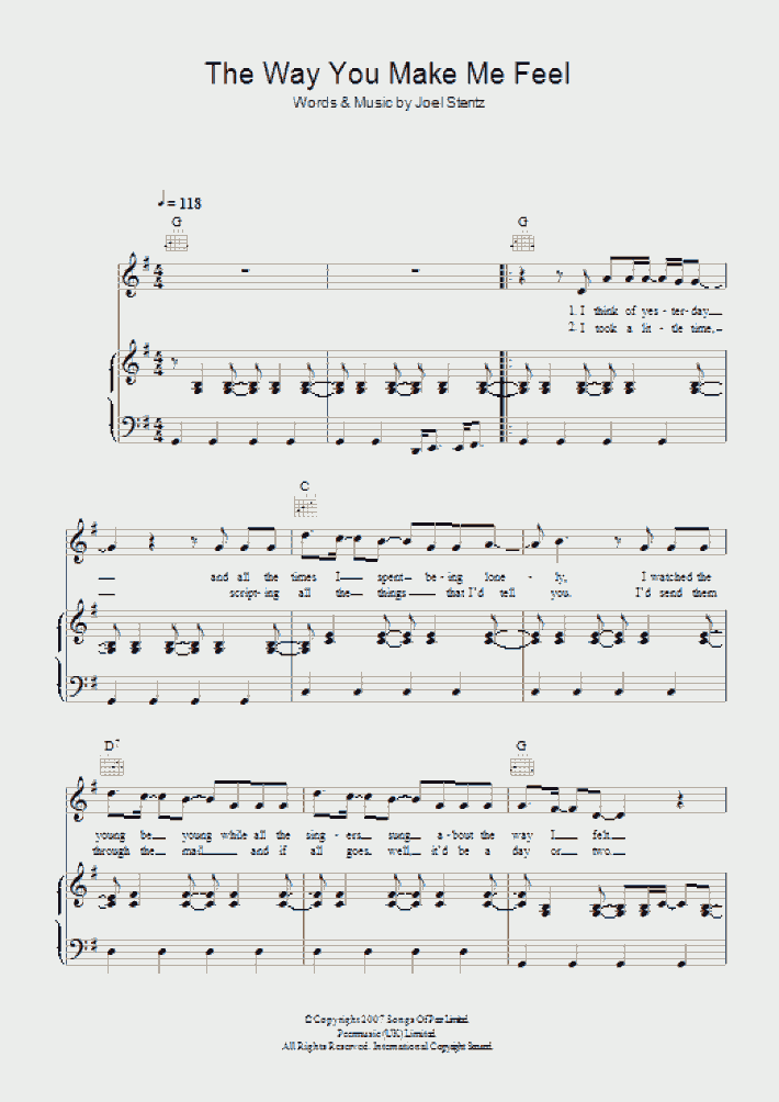 You Make Me Feel Sylvester Chords