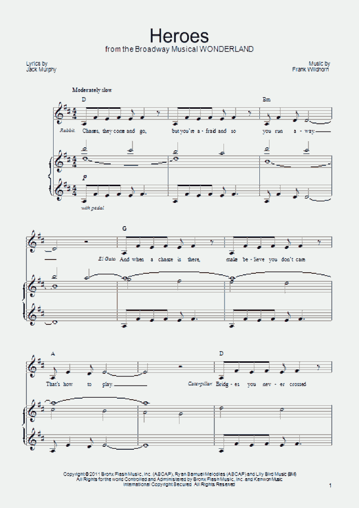 Heroes Piano Sheet Music OnlinePianist