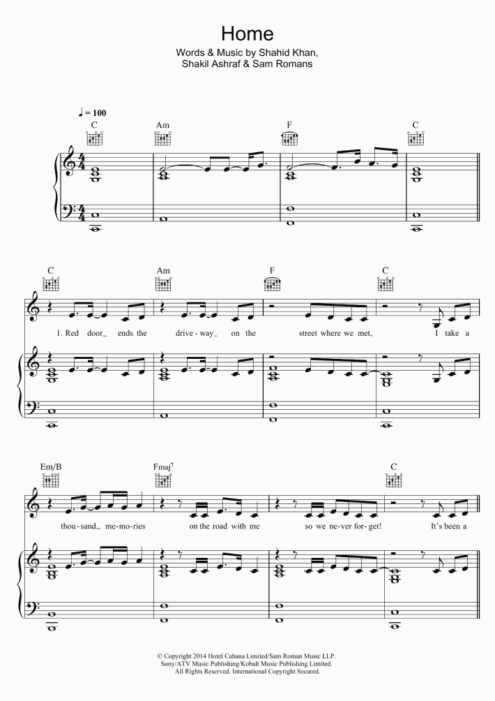 Home Piano Sheet Music OnlinePianist
