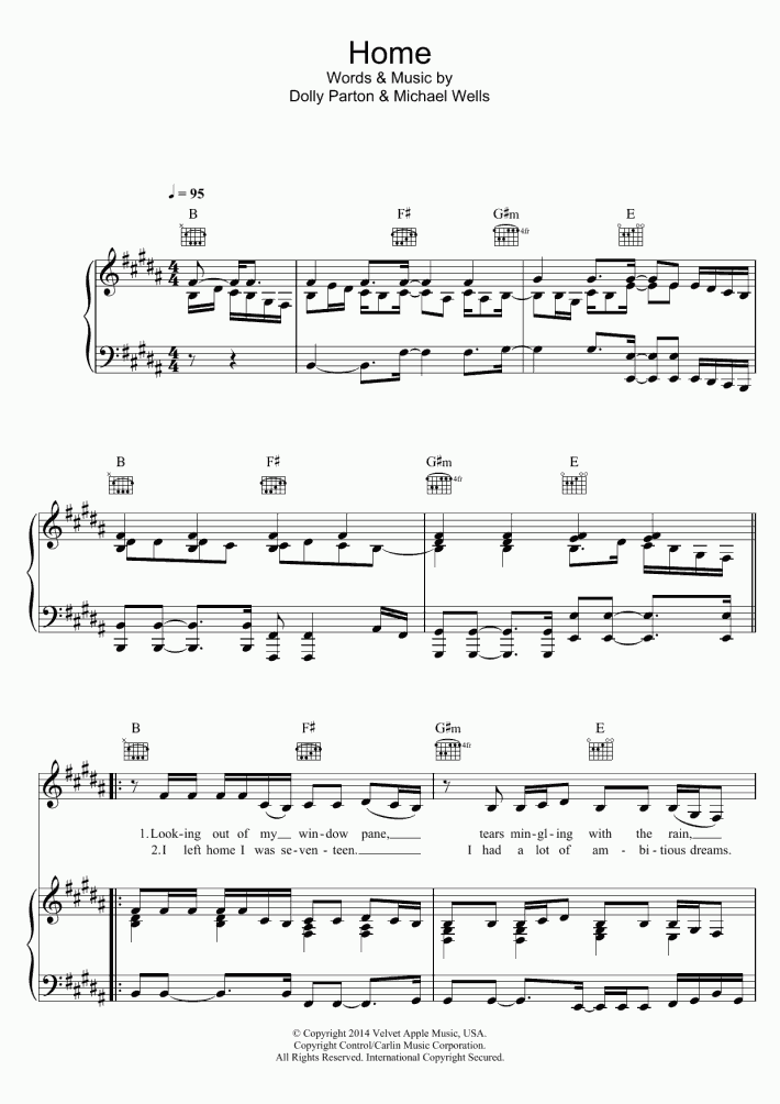 Home Piano Sheet Music OnlinePianist