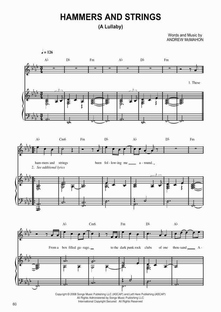 Hammers And Strings Piano Sheet Music OnlinePianist