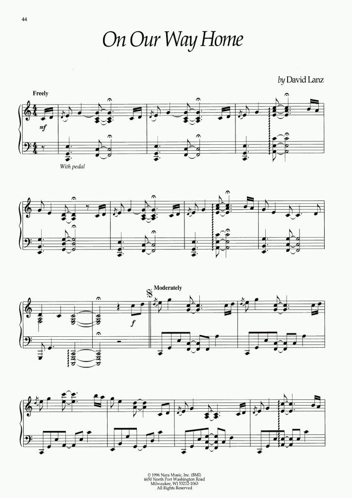 On Our Way Home Piano Sheet Music OnlinePianist on-our-way-home-piano-sheet-music-onlinepianist