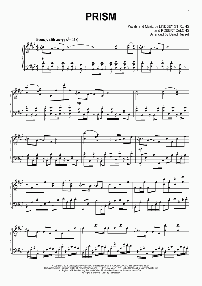 Prism Piano Sheet Music Onlinepianist prism piano sheet music onlinepianist