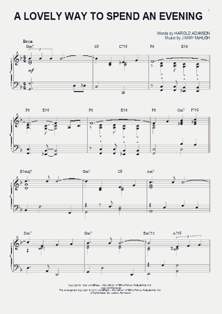 Spend An Evening With Me Song